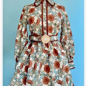 Katakomb light floral dakota dress